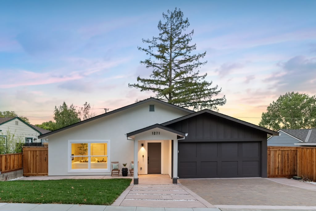 Modern Home Remodel - Front Exterior - San Jose CA